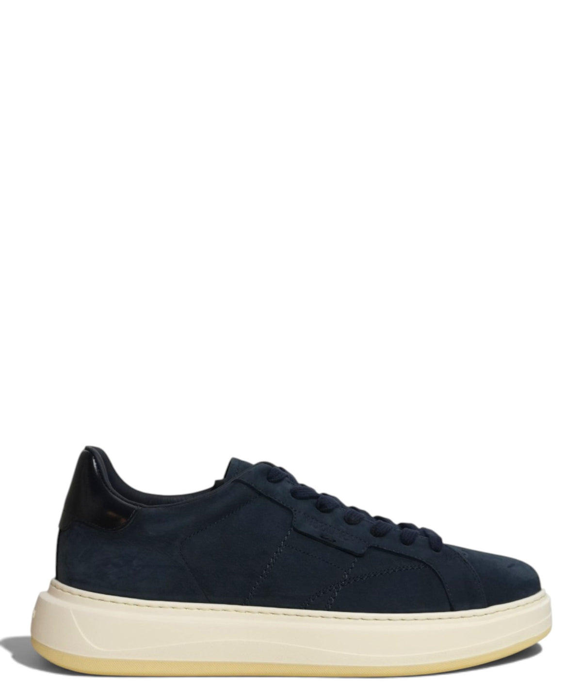 Baskets Woolrich Arrow en nubuck avec semelle plateforme
