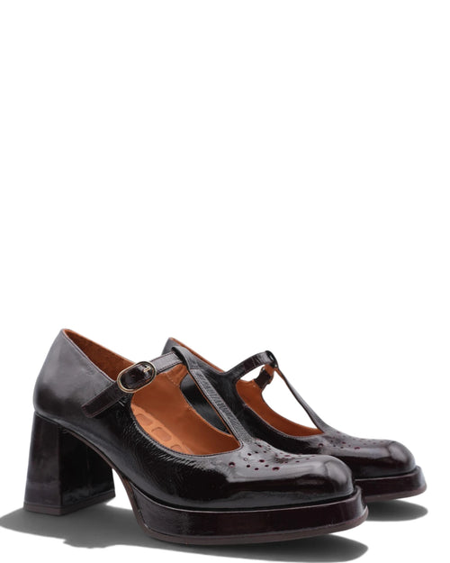 Chaussures femme Chie Mihara Kayla en cuir bordeaux