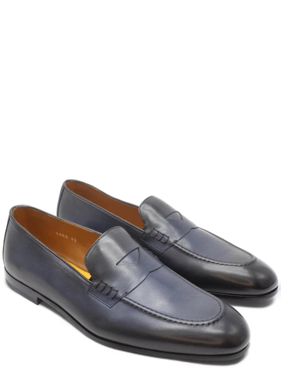 Mocassini con mascherina in pelle-Mocassini-Doucal'S-Vittorio Citro Boutique