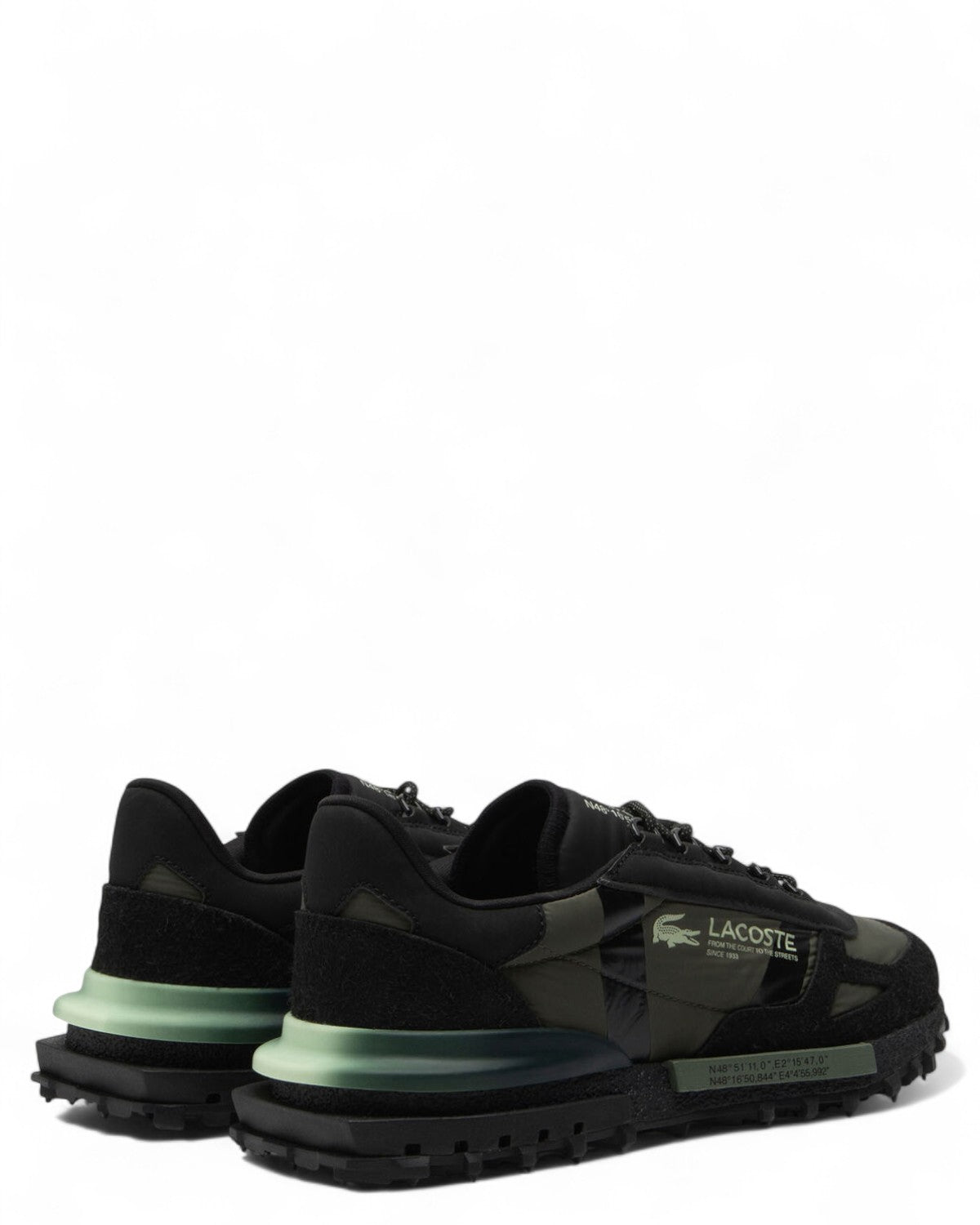 Sneakers Elite Active in nylon con dettagli in suede-LACOSTE-Sneakers-Vittorio Citro Boutique