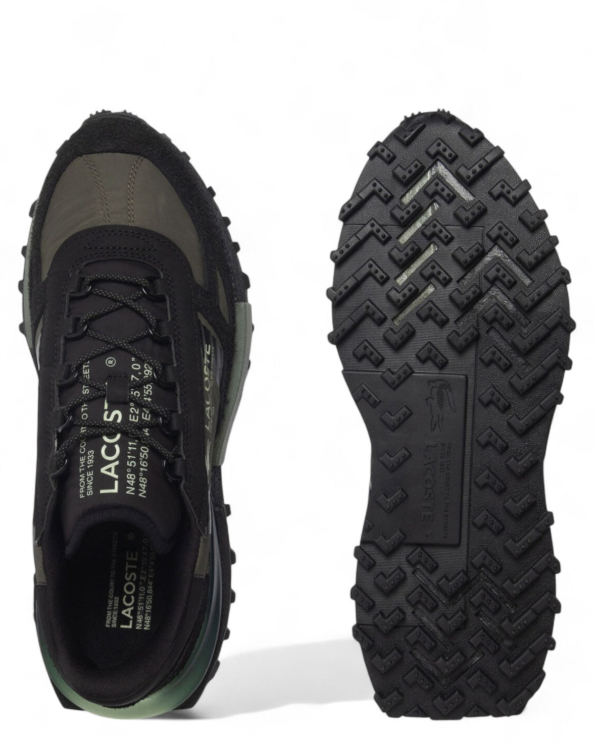 Sneakers Elite Active in nylon con dettagli in suede-LACOSTE-Sneakers-Vittorio Citro Boutique