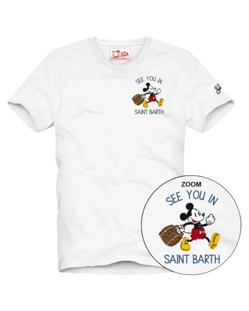 T-Shirt "Scrooge Cash Only" Disney-Mc2 Saint Barth-T-shirt-Vittorio Citro Boutique