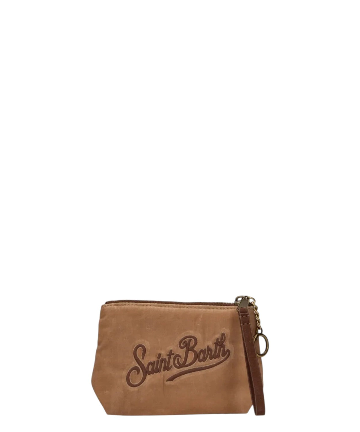 Pochette Aline Mini en velours côtelé avec logo