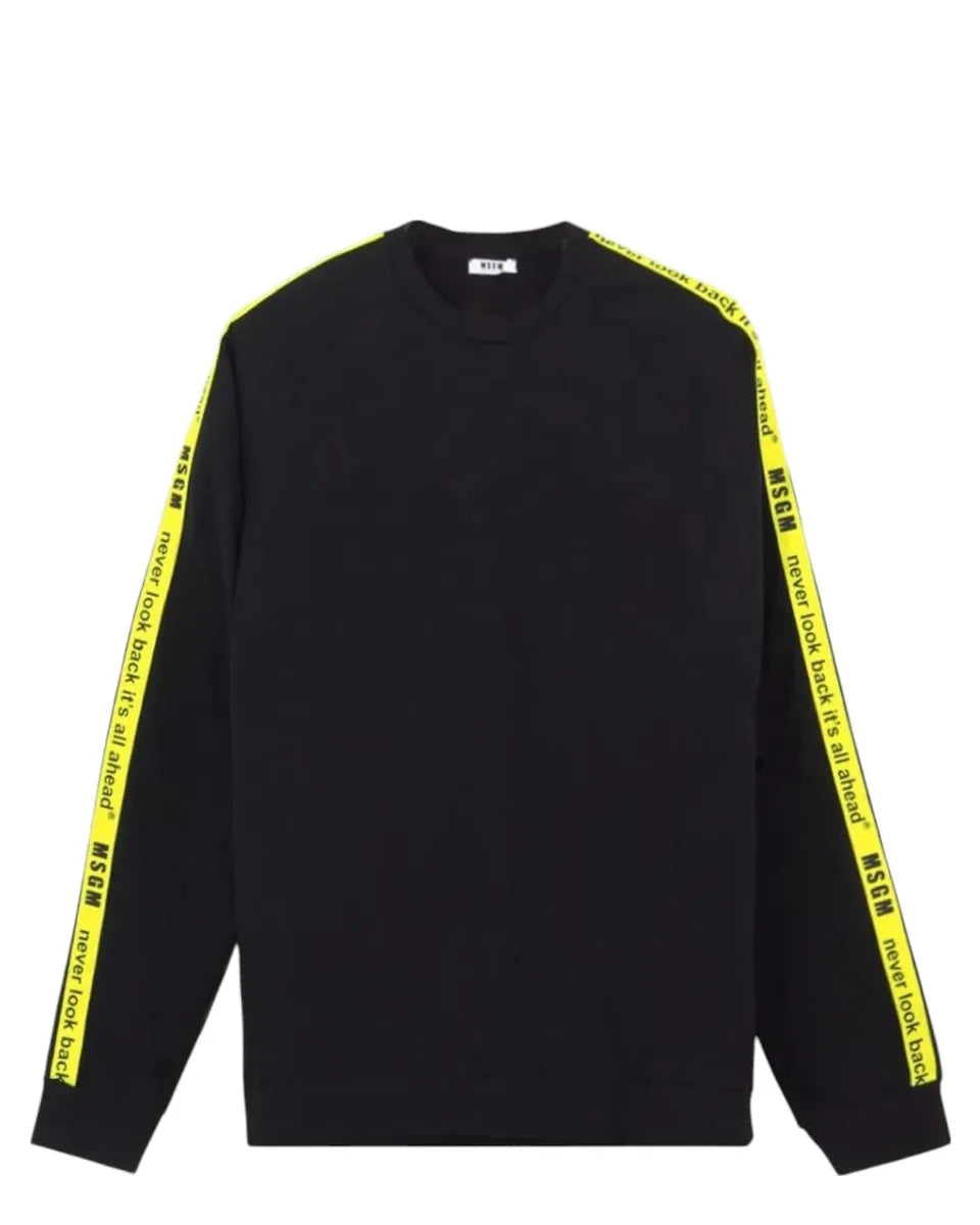 Felpa girocollo in cotone-Msgm-Felpe-Vittorio Citro Boutique