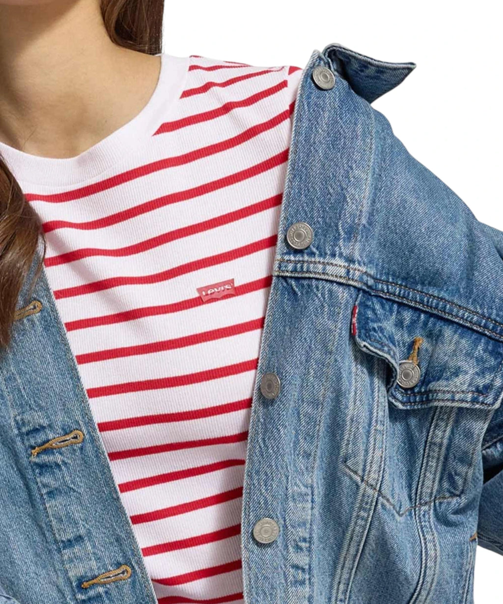T-shirt femme Levi’s Essential Sporty Emily Stripe