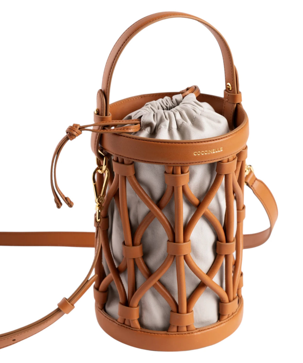 Sac Coccinelle Koi Small en cuir avec bandoulière