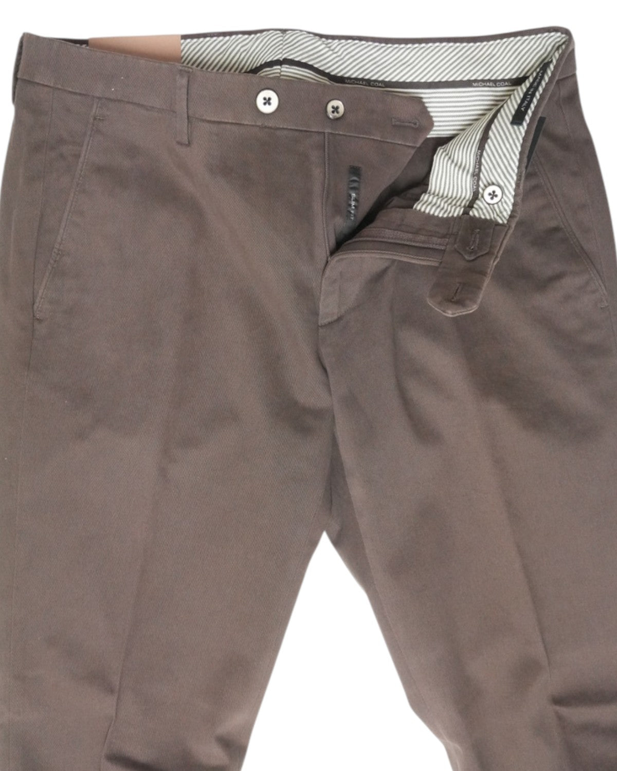 Pantalone Capri MC BRAD con Tasca America - Colore Moro-Michael Coal-Pantaloni-Vittorio Citro Boutique
