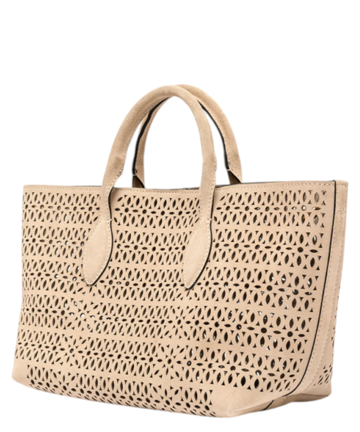 Sac Gianni Chiarini Mashup Small en daim laseré