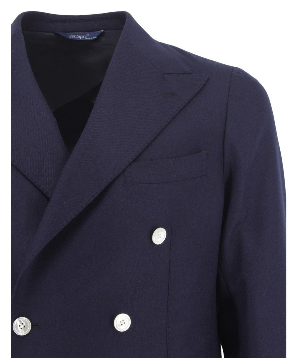 Giacca doppio petto spigata-GI CAPRI-Giacche-Vittorio Citro Boutique
