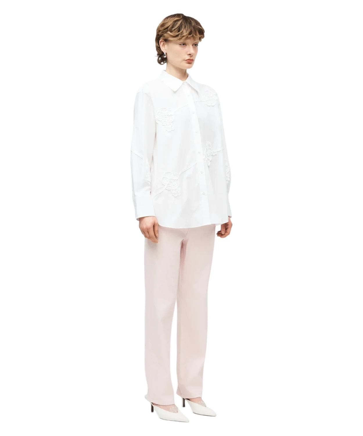 Camicia COMUNE Marella con Ricami in Rilievo