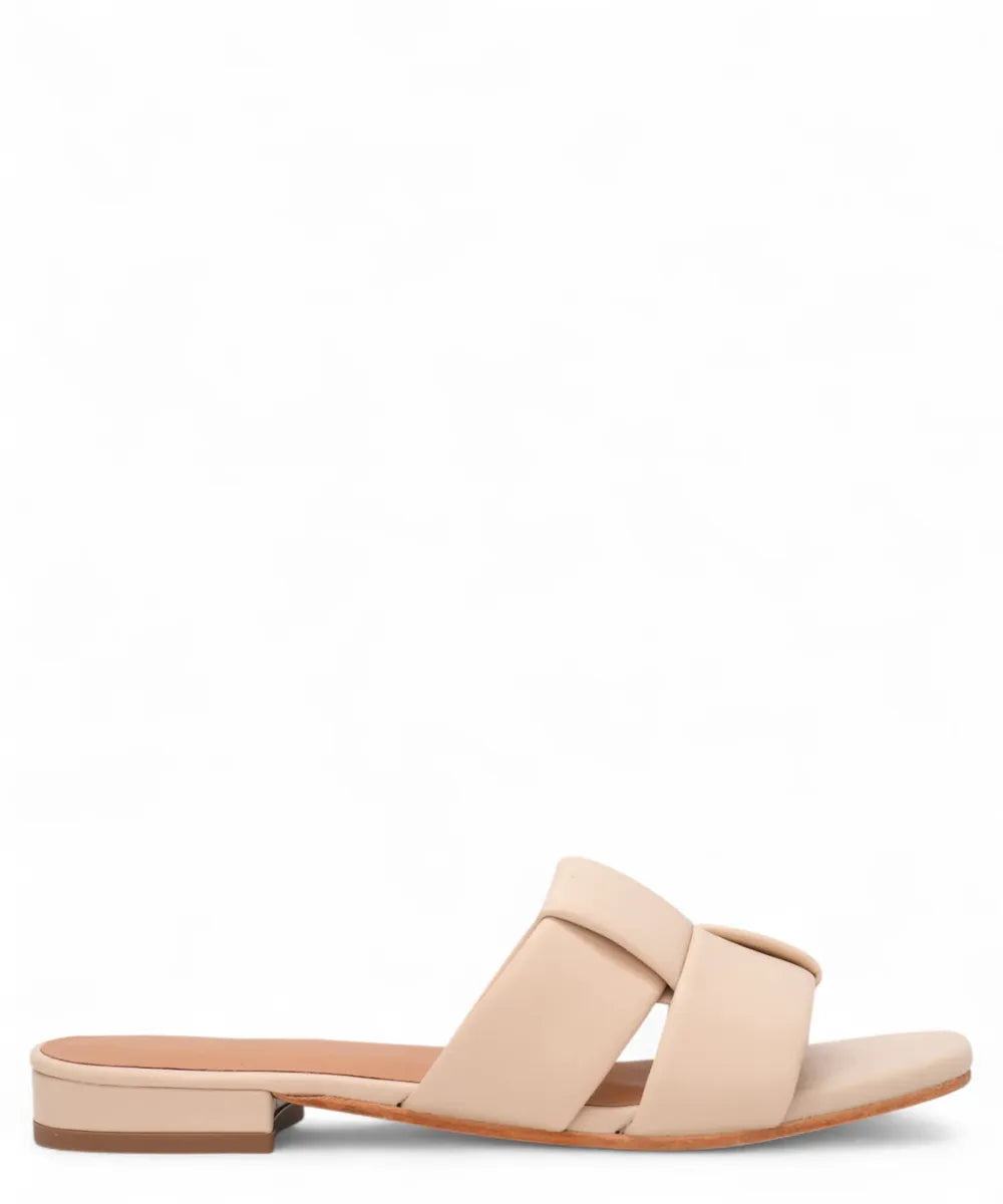 Ciabattina con Fascia Intrecciata-Parodi Shoes-Ciabatte-Vittorio Citro Boutique