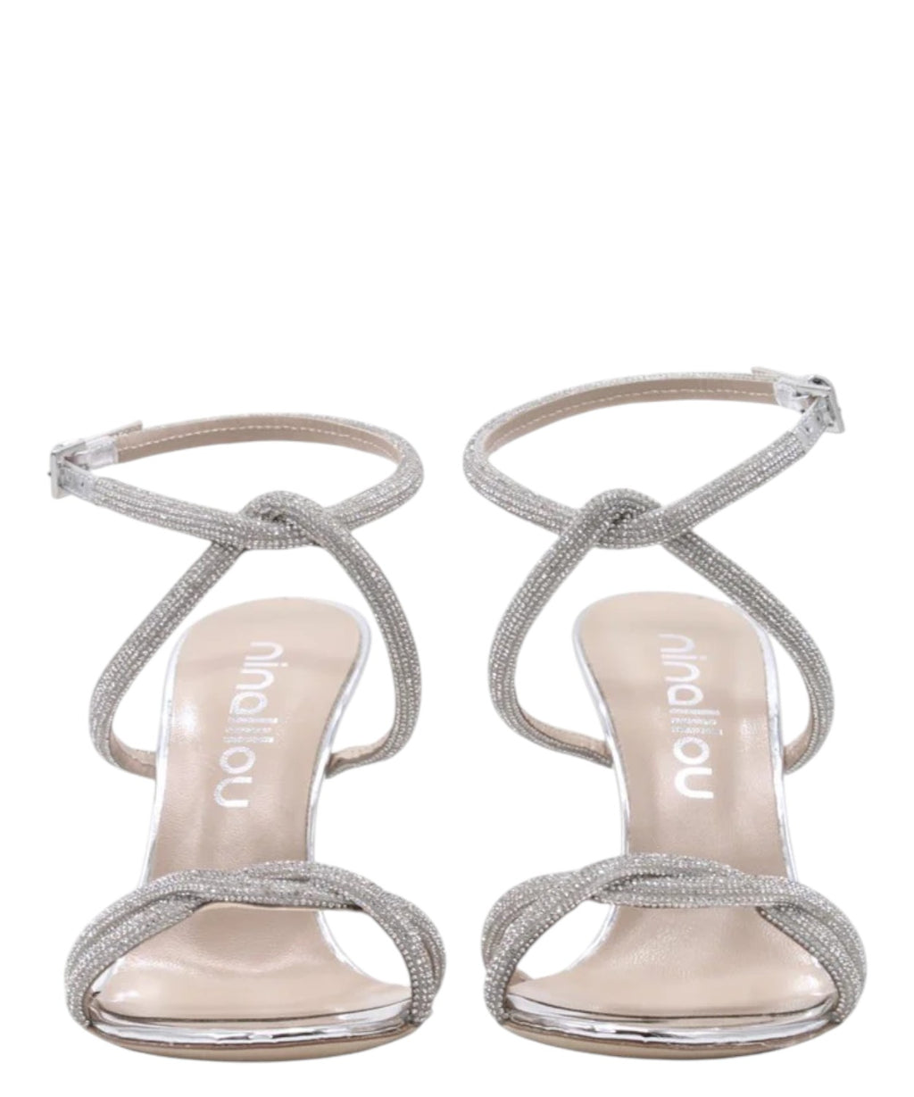 Sandale haute Ninalilou MYA 90 avec strass