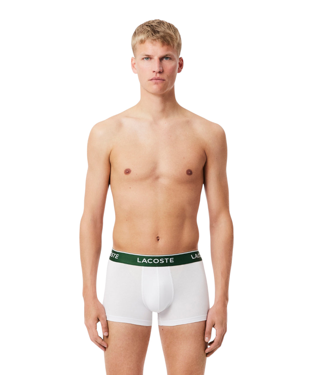 Boxer Lacoste en coton élasthanne - Lot de 3