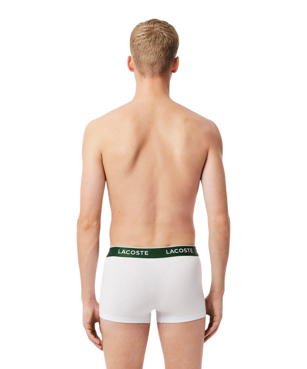 Boxer Lacoste en coton élasthanne - Lot de 3