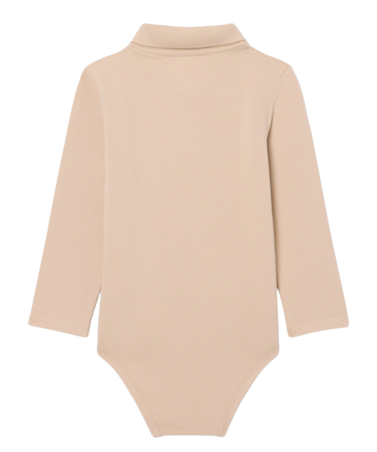 Body Lacoste Neonato in Cotone a Maniche Lunghe