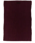 Sciarpa in misto cashmere Pinko color bordeaux a costine, perfetta per l'inverno. Eleganza e comfort per look femminili e sofisticati.
