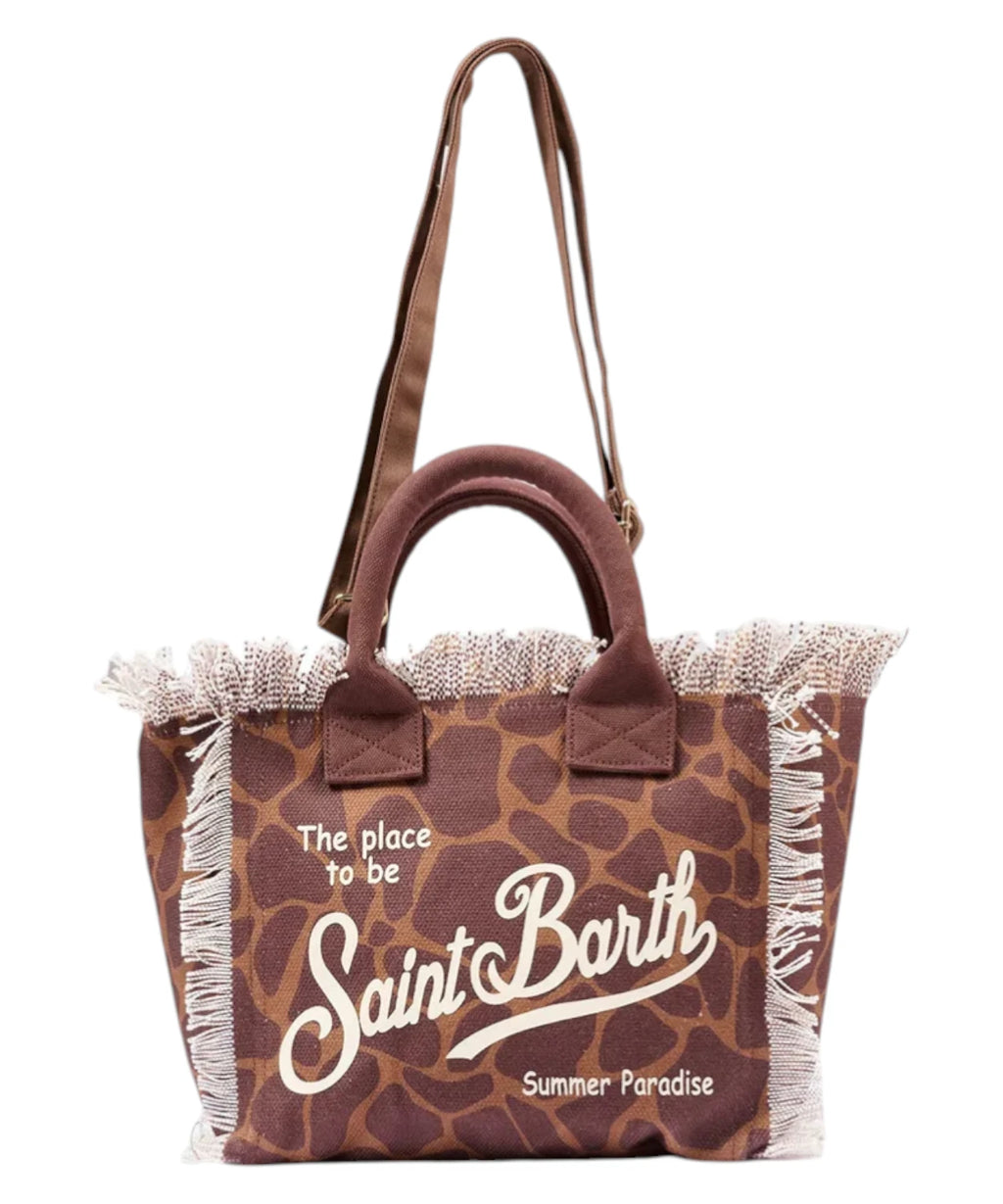 Sac Colette Animalier MC2 Saint Barth en toile
