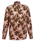Camicia con stampa palme-Camicie-Pt Torino-Vittorio Citro Boutique