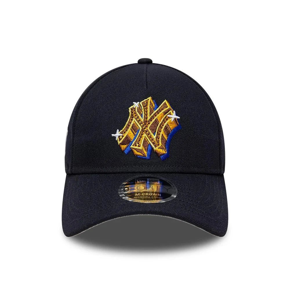 Cappellino New Era New York Yankees blu navy 9FORTY