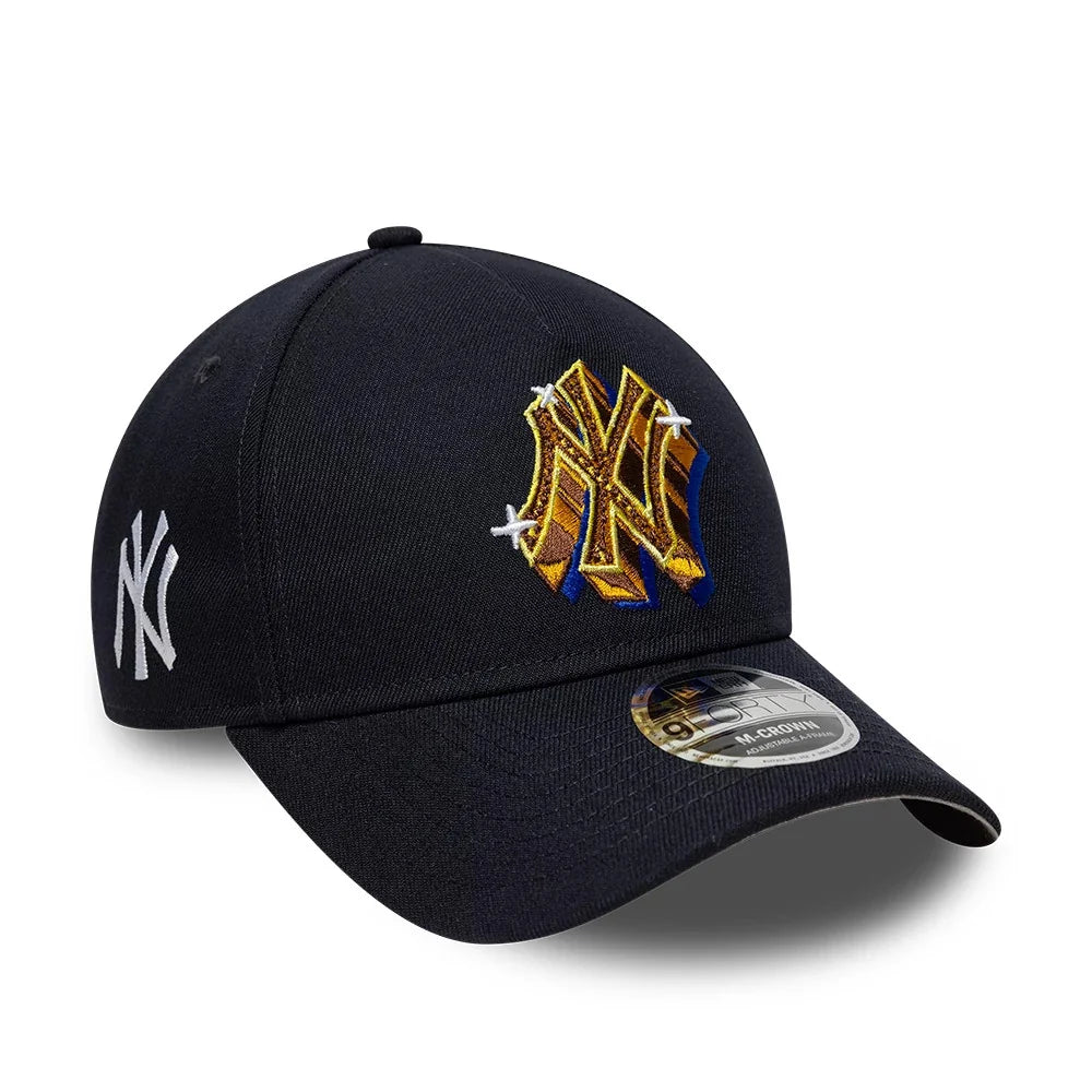 Cappellino New Era New York Yankees blu navy 9FORTY