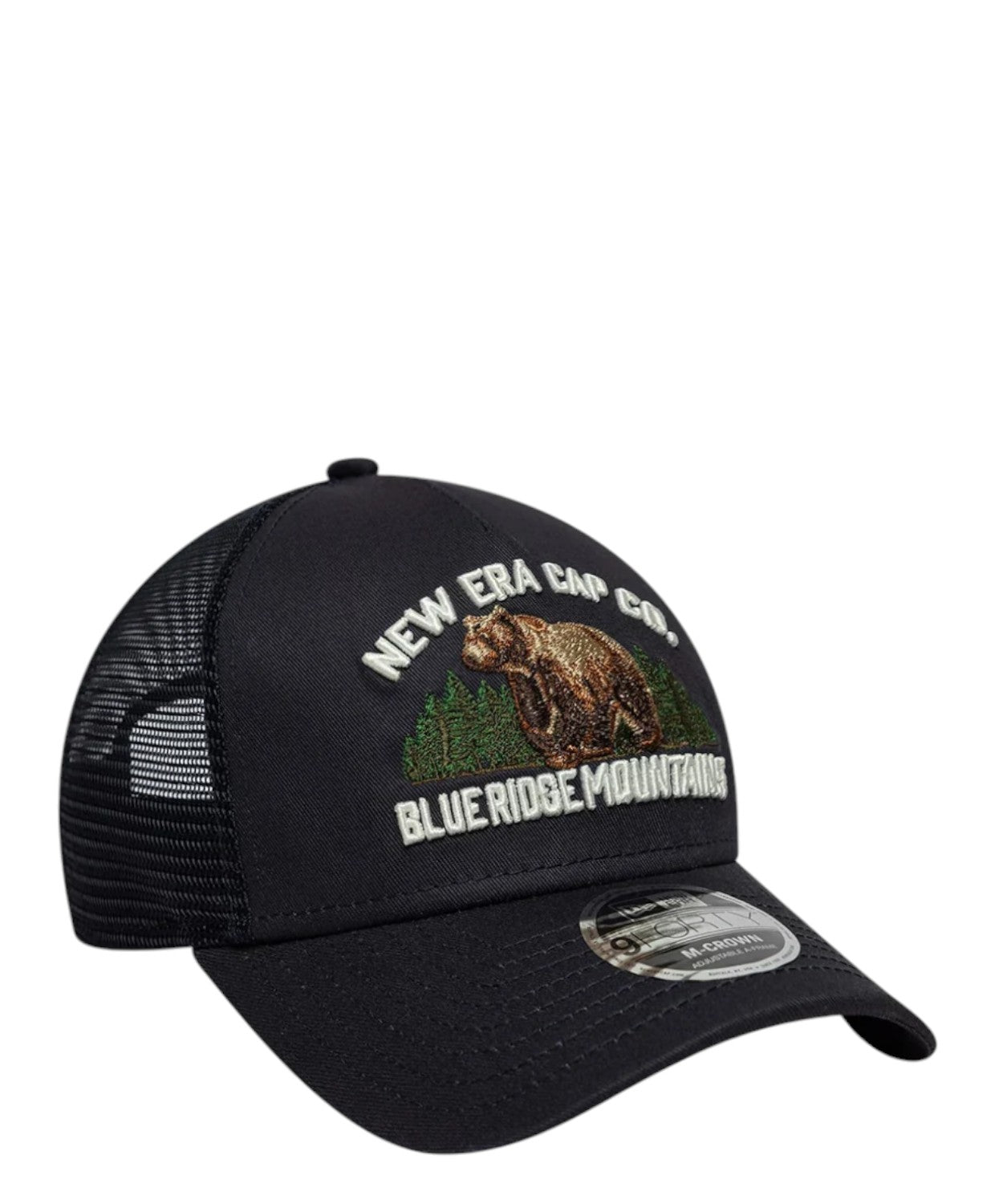 Cappellino New Era trucker blu navy A-Frame M-Crown