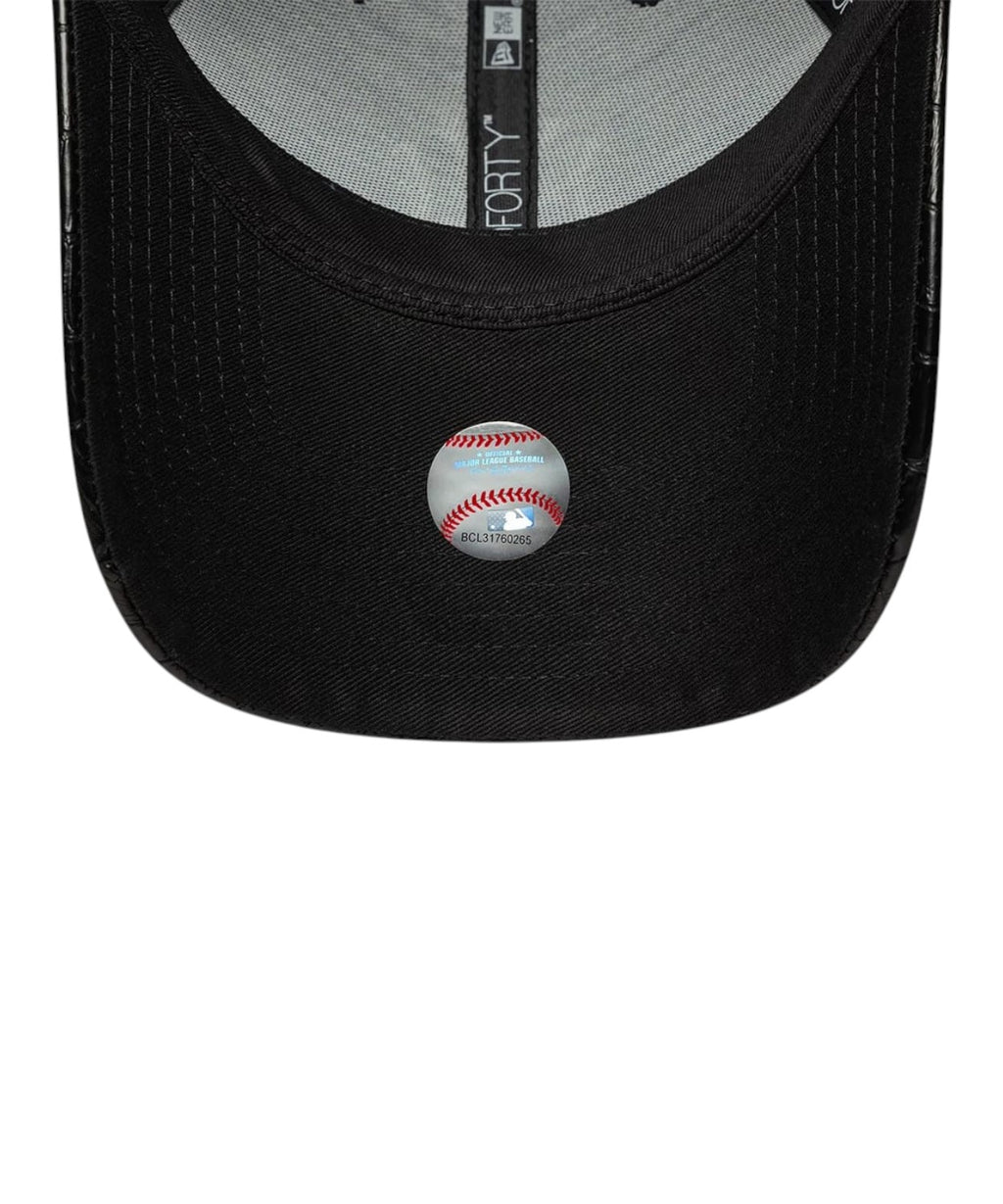 Cappellino New Era 9FORTY New York Yankees MLB Pattern in PU