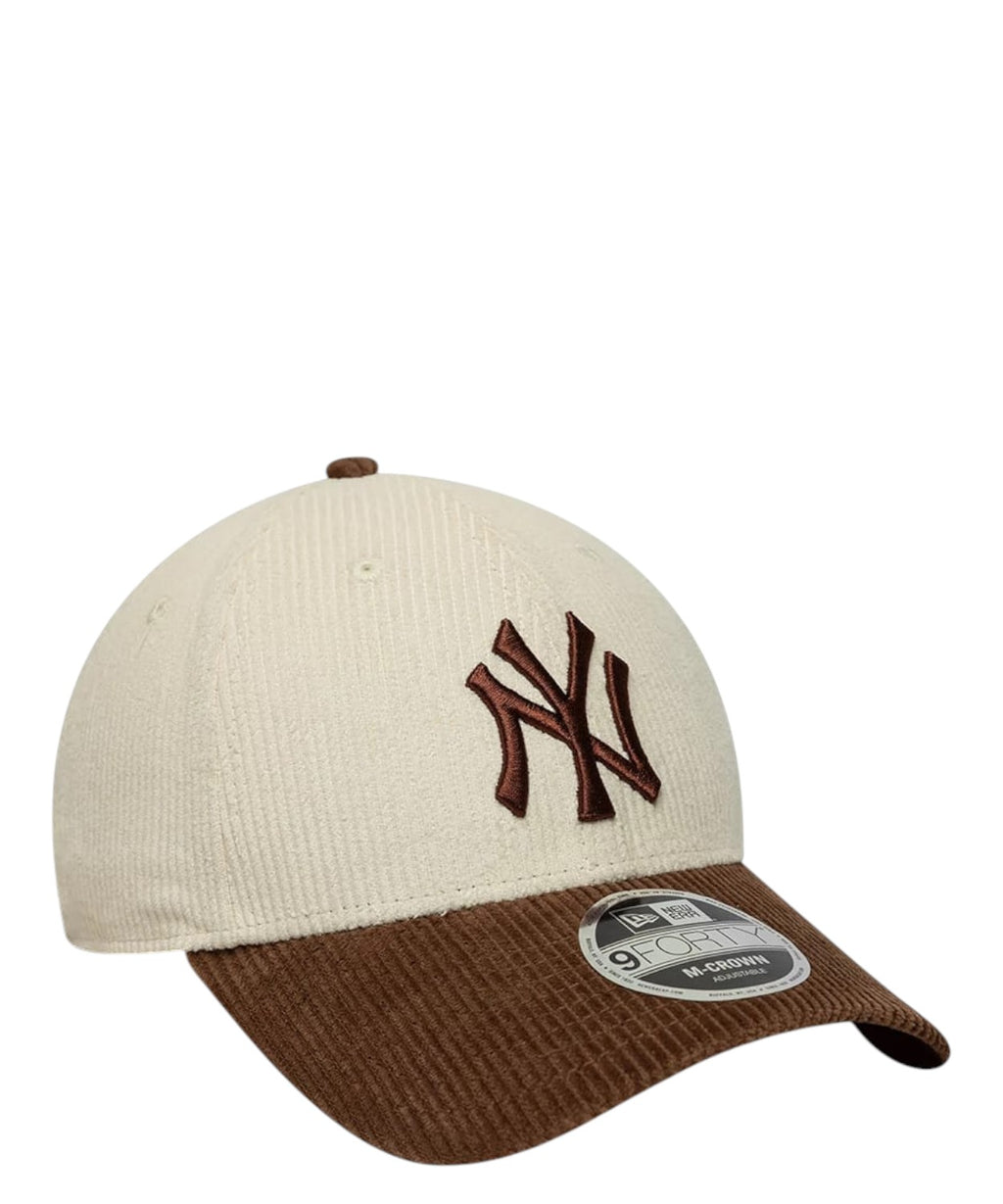 Cappellino New Era 9Forty New York Yankees in Velluto a Coste