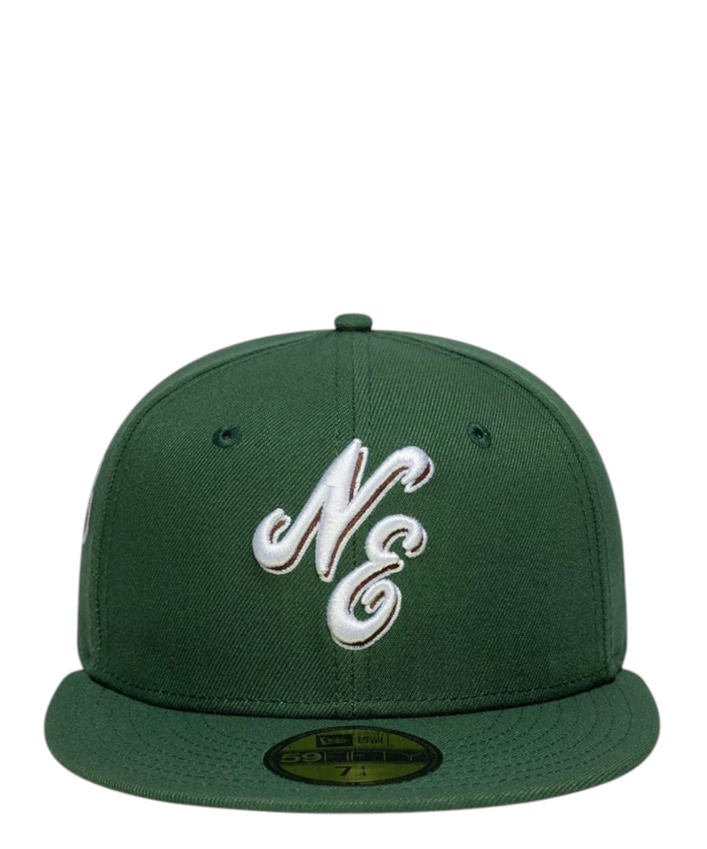 Cappellino New Era 59FIFTY Fitted Verde Scuro