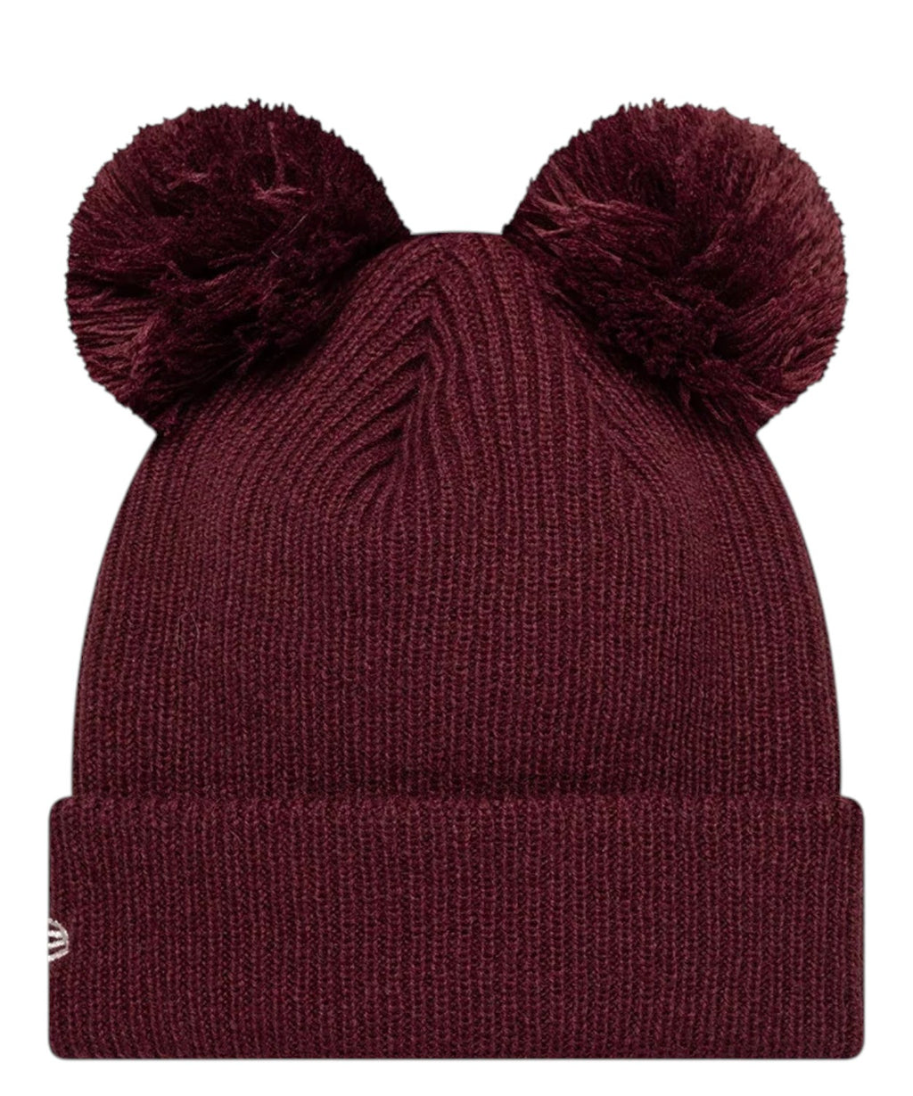 Bonnet femme New Era New York Yankees MLB à double pompon