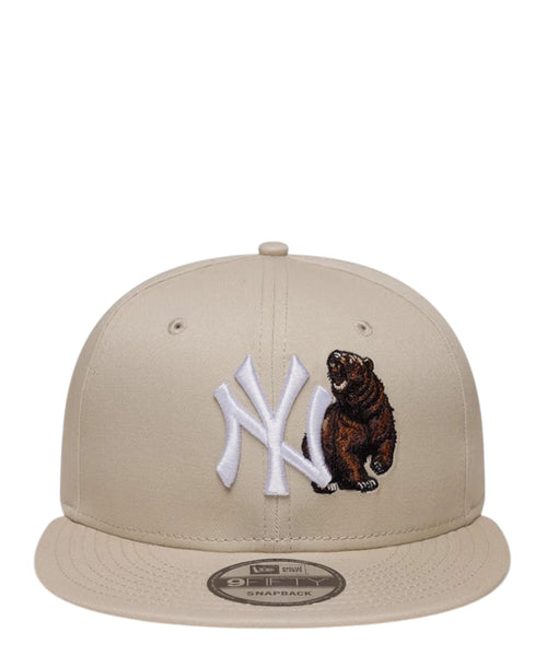 Cappellino New Era 9FIFTY beige New York Yankees Outdoor