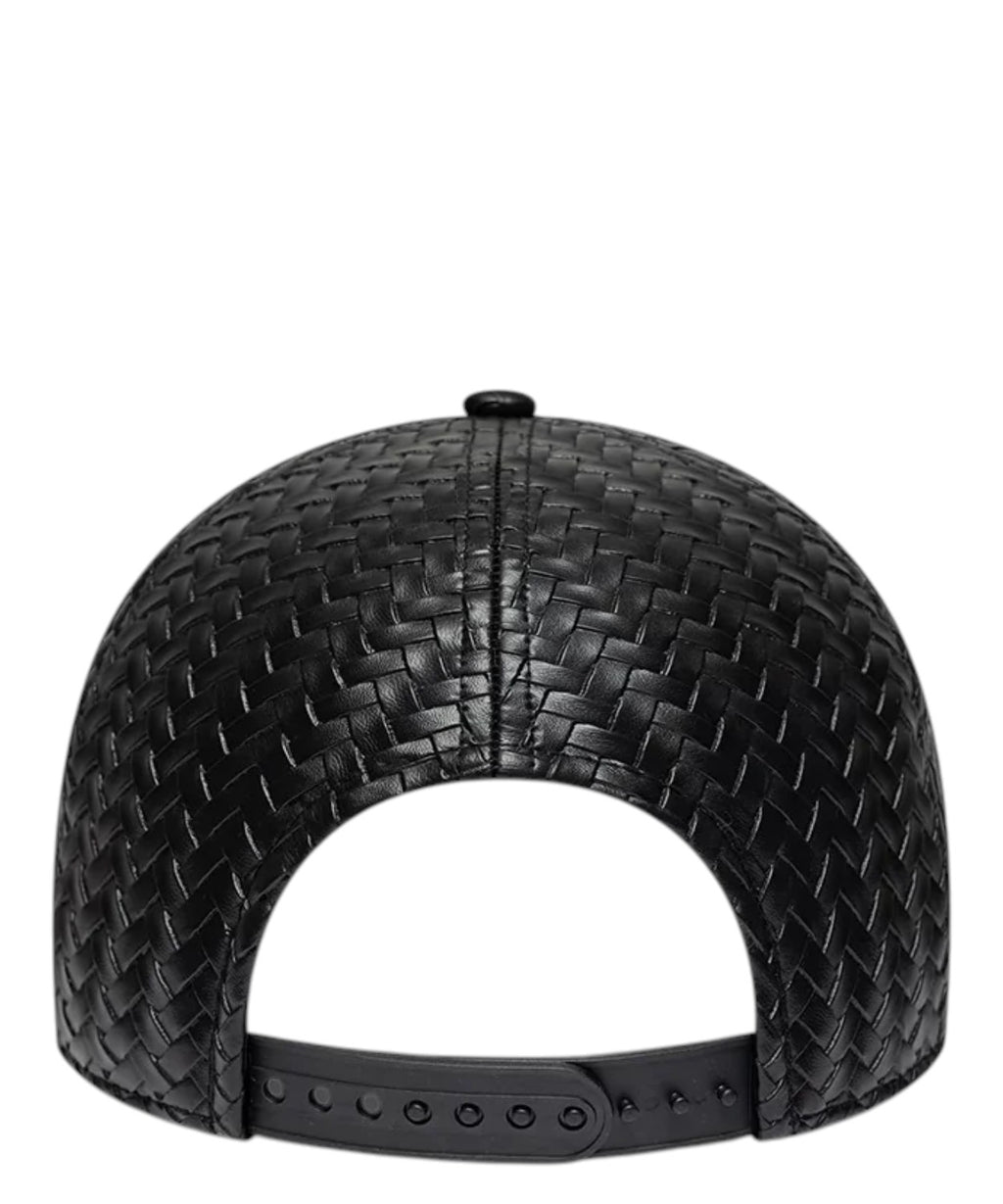 New Era 9FORTY New York Yankees beige en tissage PU