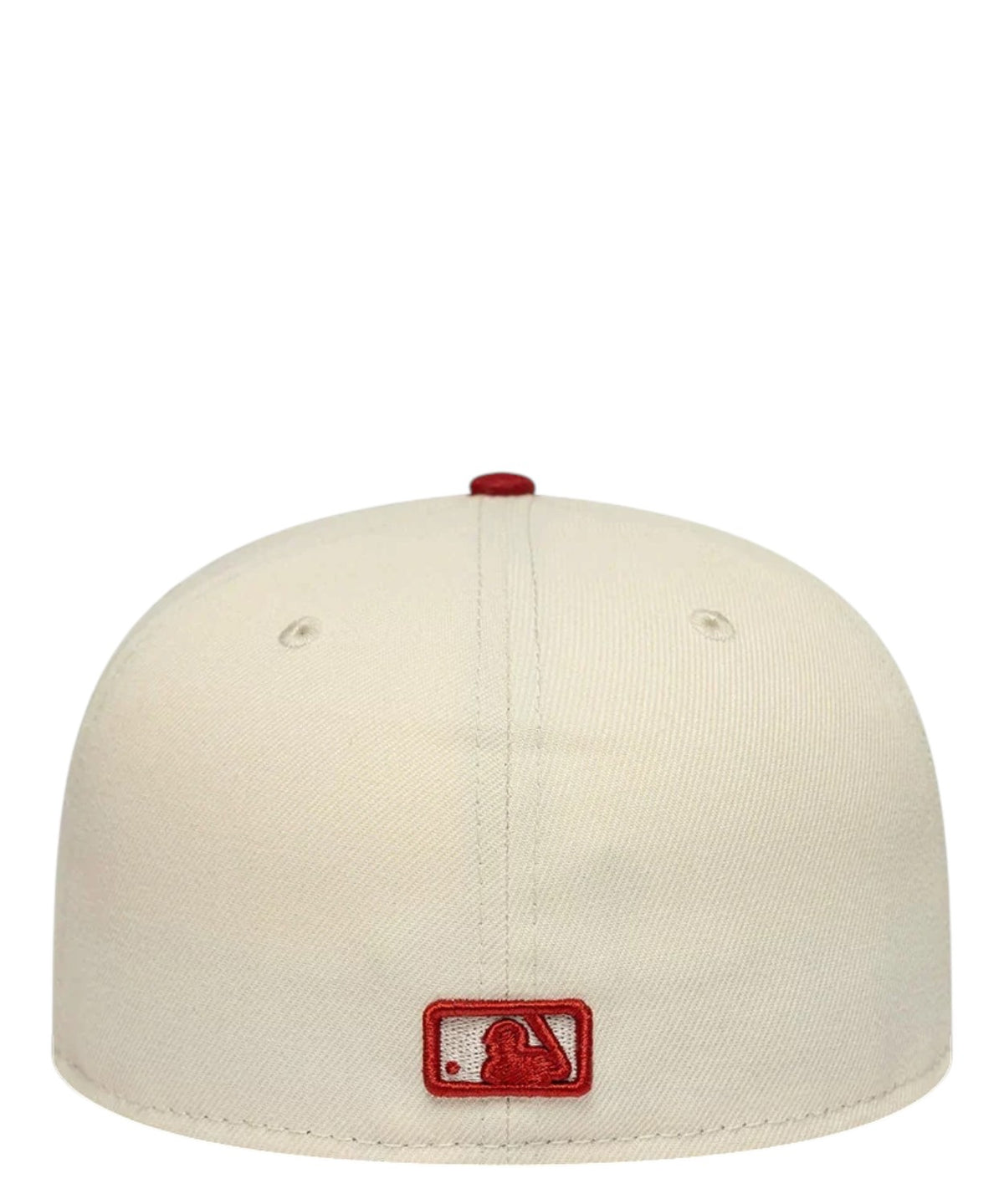 Casquette ajustée 59FIFTY crème et rouge des New York Yankees de New Era