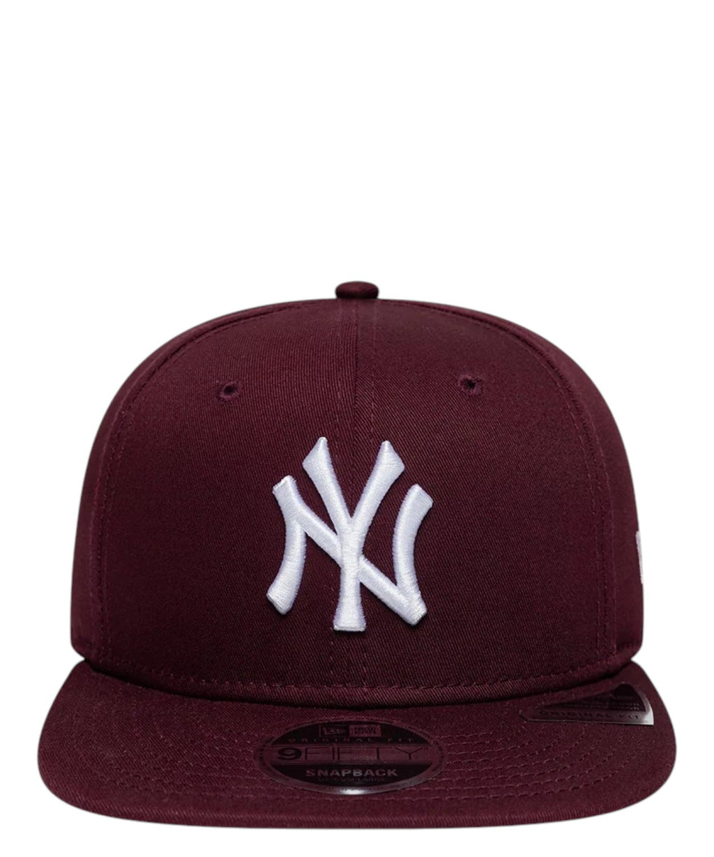 New Era 9FIFTY Original Fit Yankees de New York Bordeaux