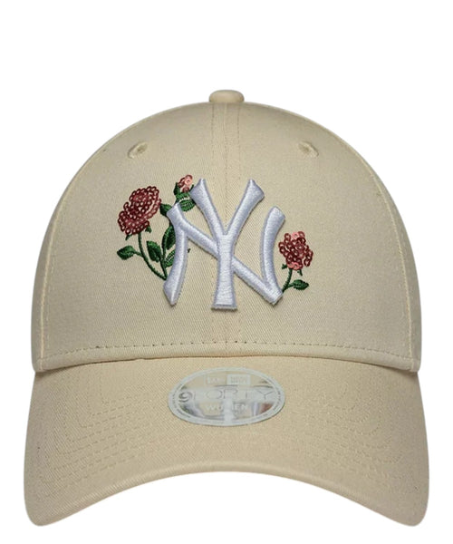 New Era 9FORTY New York Yankees MLB à sequins roses
