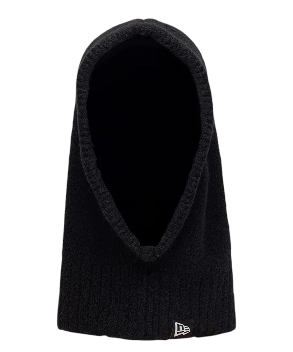 Cagoule slouch noire en maille New Era