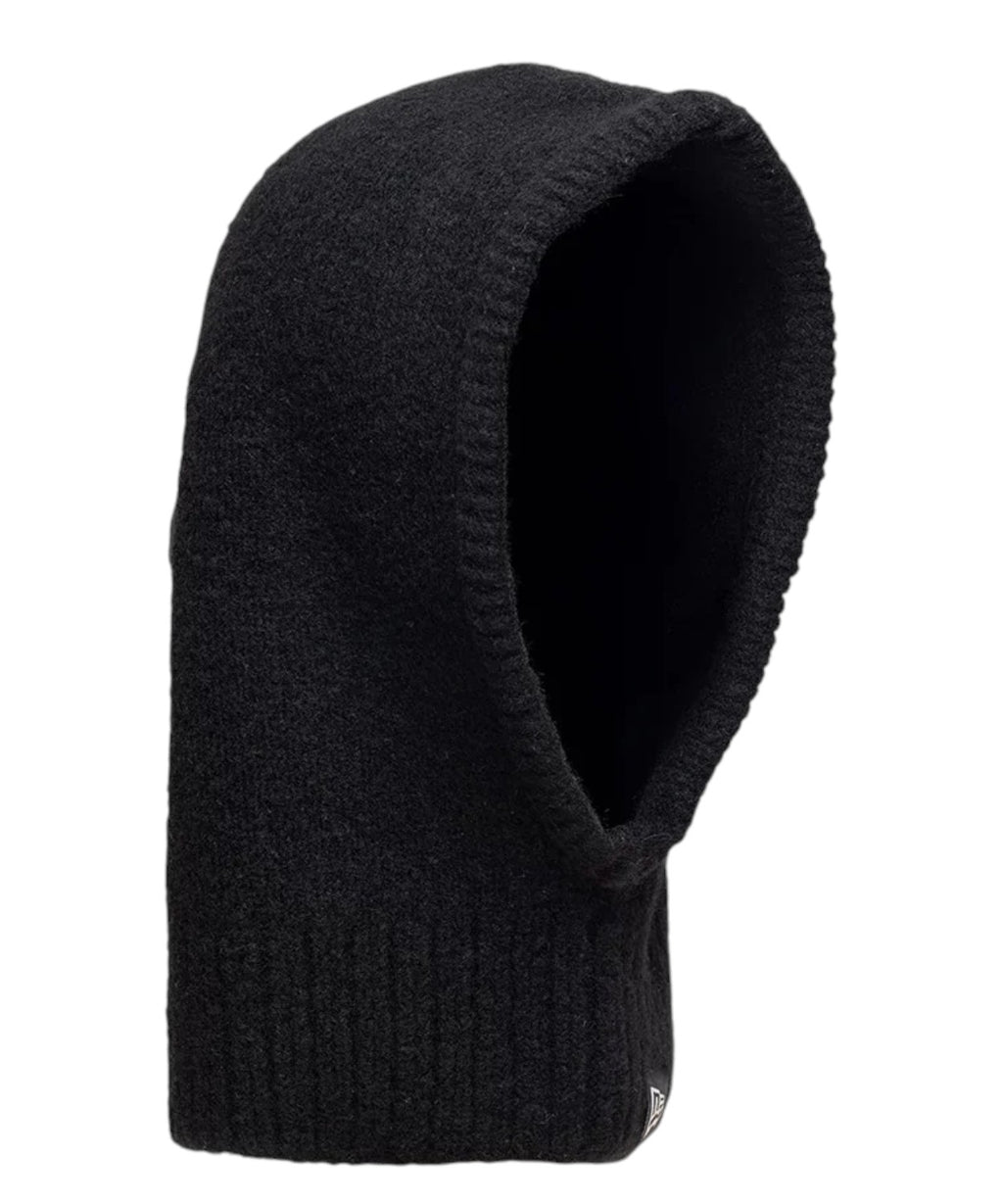 Cagoule slouch noire en maille New Era