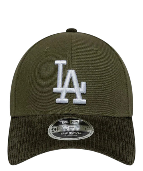 Visière en velours côtelé New Era 9FORTY M-Crown LA Dodgers MLB