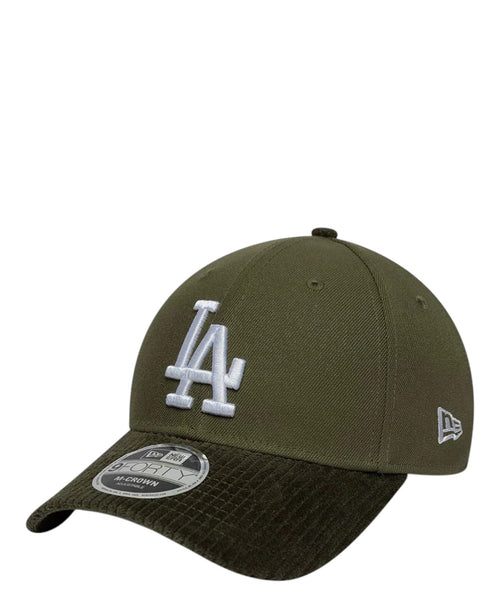 Visière en velours côtelé New Era 9FORTY M-Crown LA Dodgers MLB
