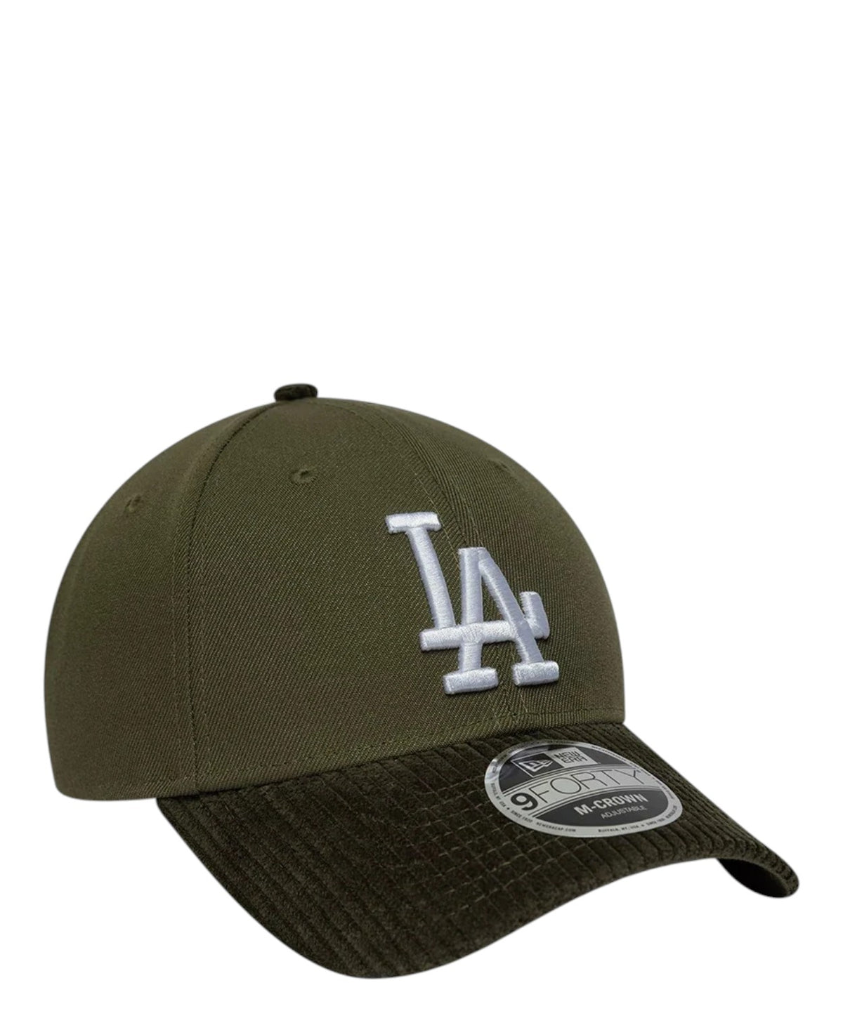 Visière en velours côtelé New Era 9FORTY M-Crown LA Dodgers MLB
