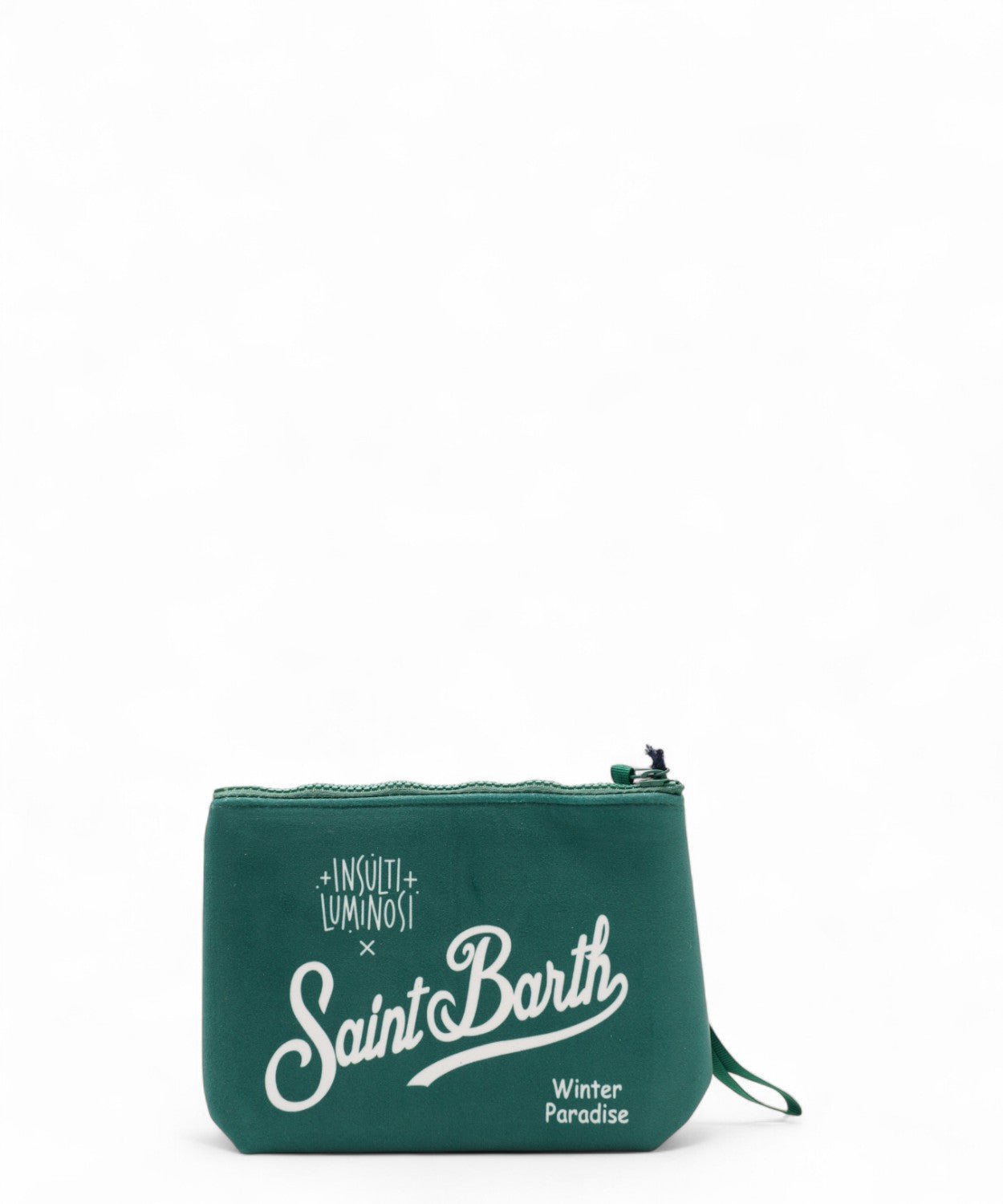 Pochette Aline con stampa e zip-Mc2 Saint Barth-Pochette-Vittorio Citro Boutique