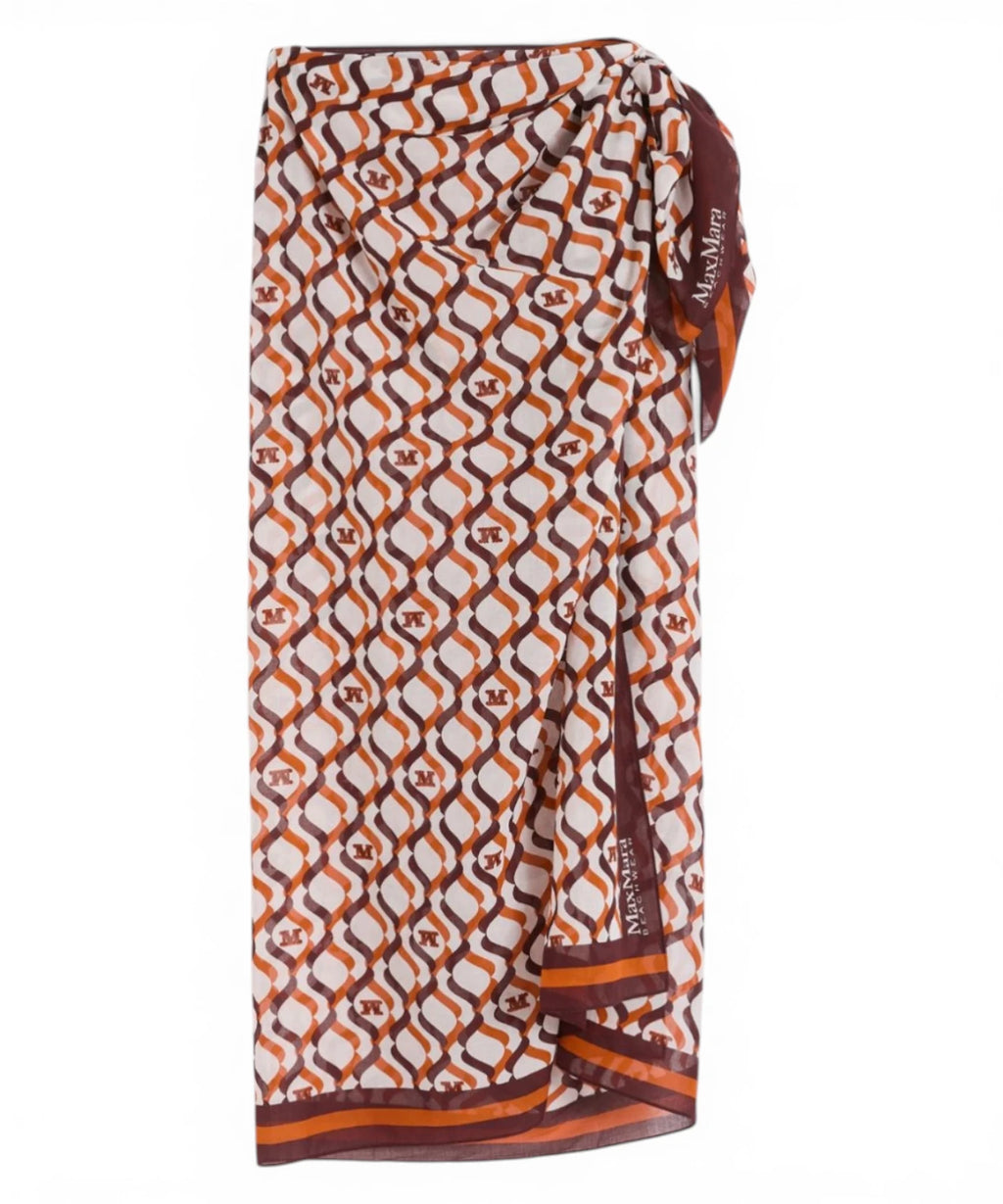 Foulard Pareo Estival en Mousseline de Coton Fantaisie