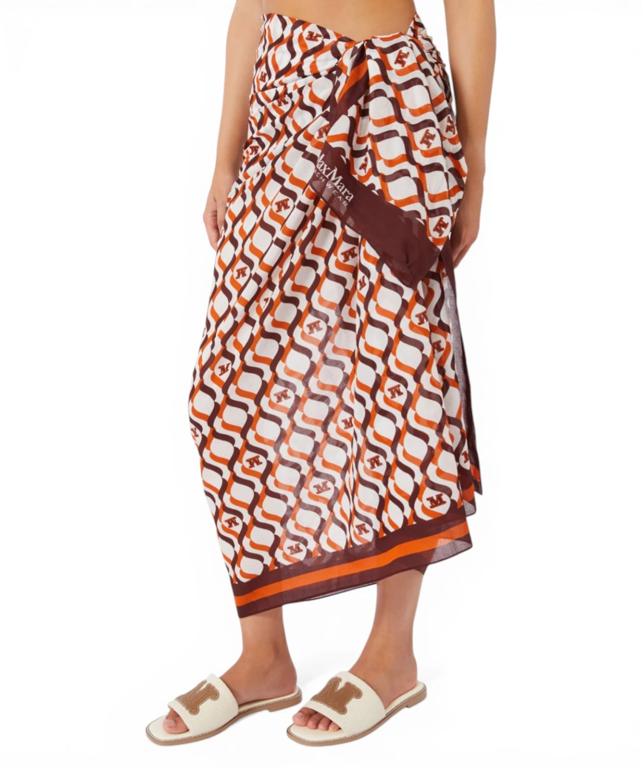 Foulard Pareo Estival en Mousseline de Coton Fantaisie