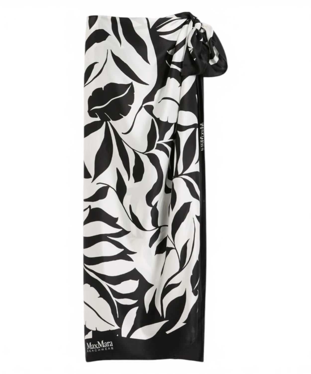 Foulard femme Max Mara en soie imprimée 130x130