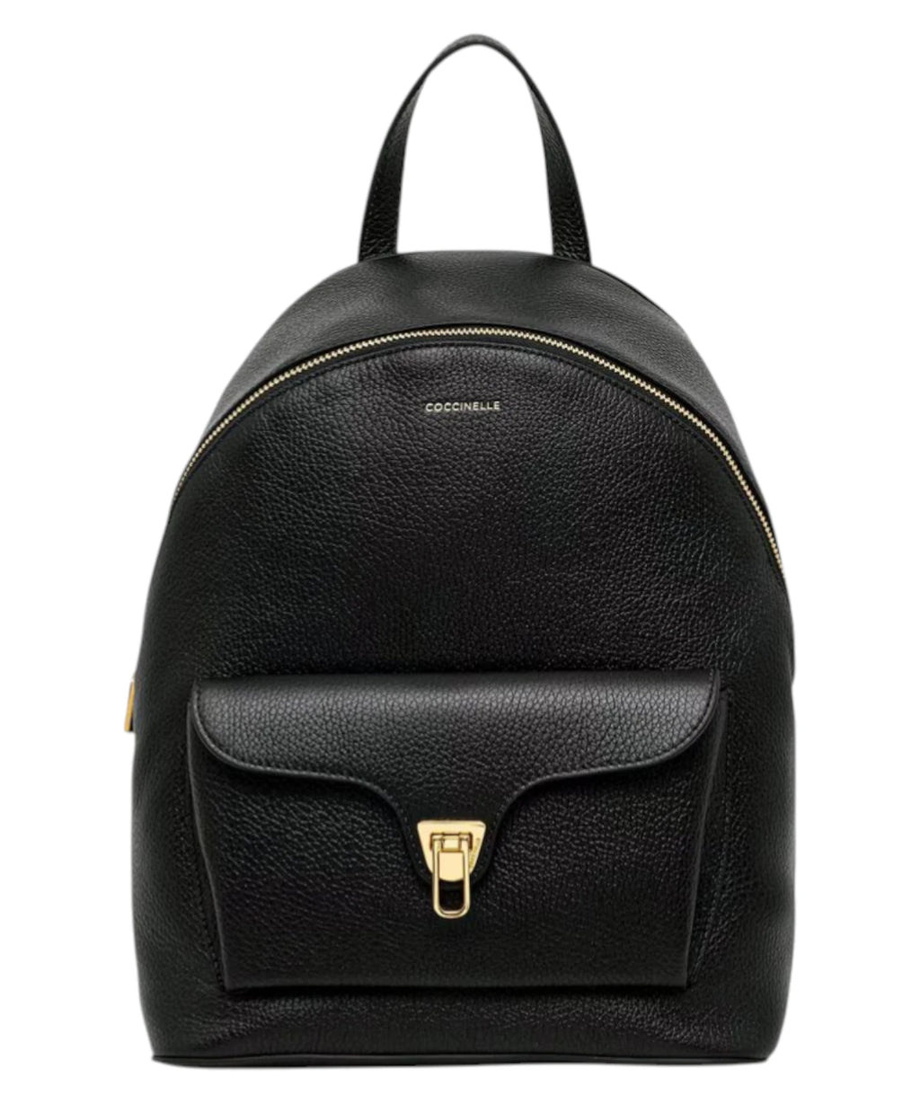 Zaino Grande Coccinelle Beat Generation in Pelle