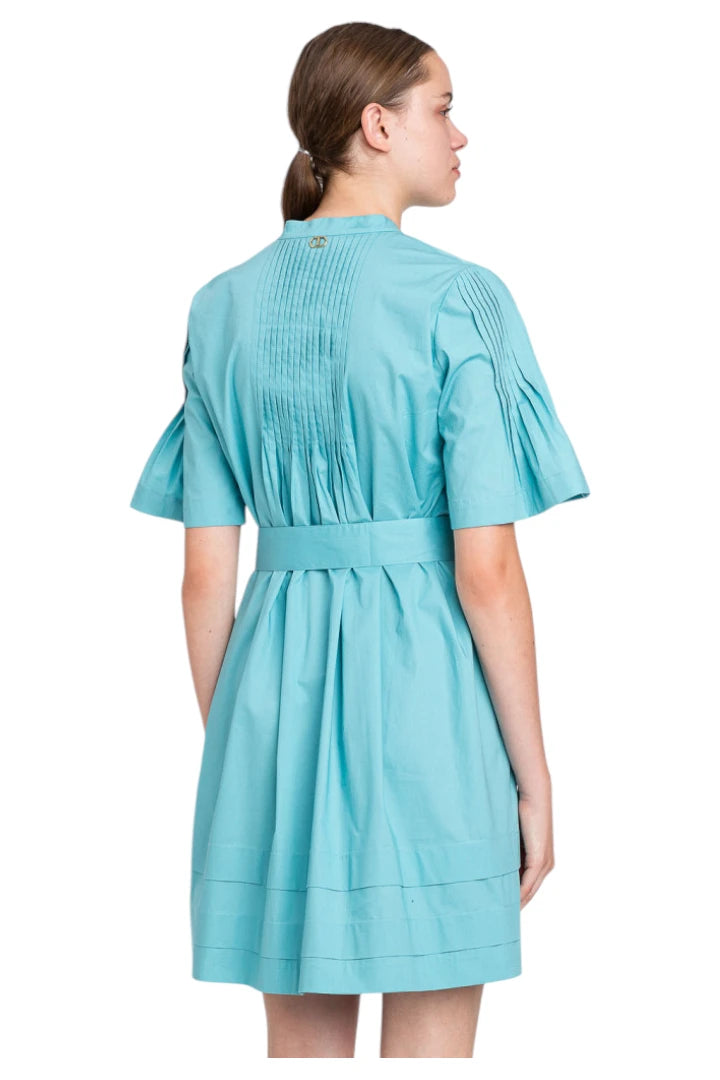 Abito camicia con cintura-Twinset-Abiti-Vittorio Citro Boutique