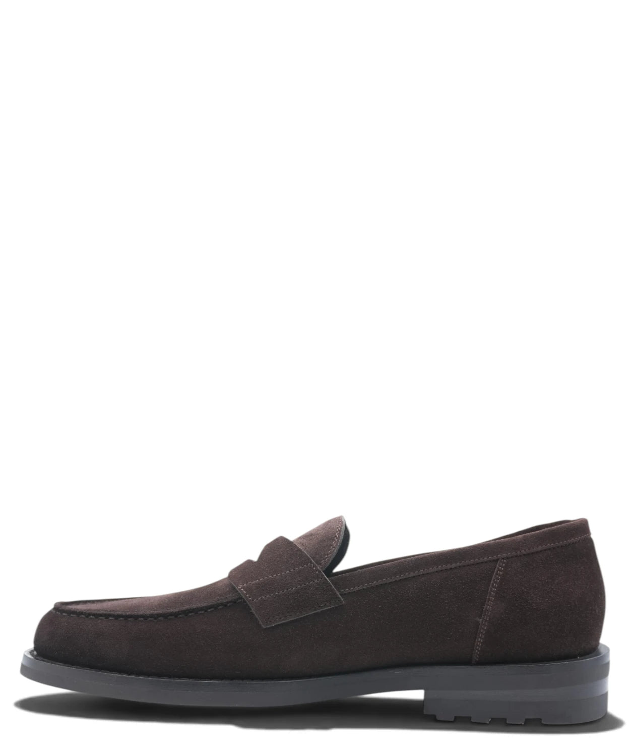 Mocassino Penny Loafer Uomo Camoscio Testa di Moro