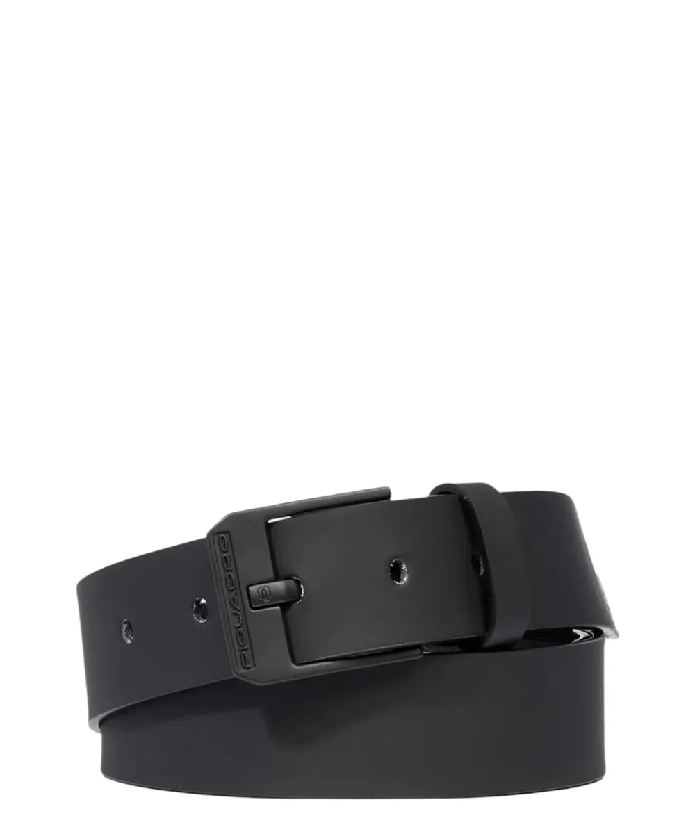 Cintura con fibbia ad ardiglione-Piquadro-Cinture-Vittorio Citro Boutique