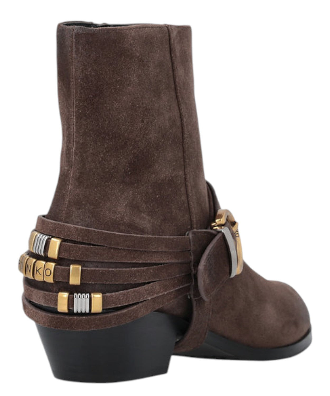 Stivaletti Pinko Jane 07 in Pelle Scamosciata