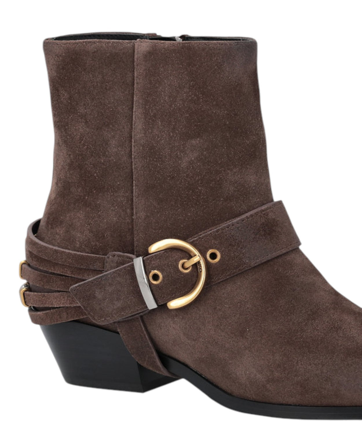 Stivaletti Pinko Jane 07 in Pelle Scamosciata
