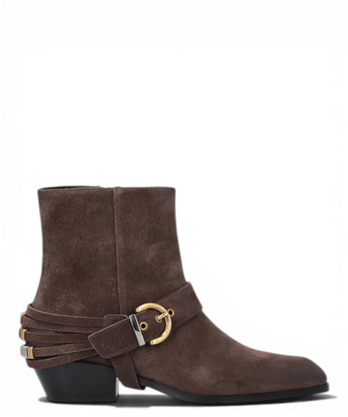 Stivaletti Pinko Jane 07 in Pelle Scamosciata